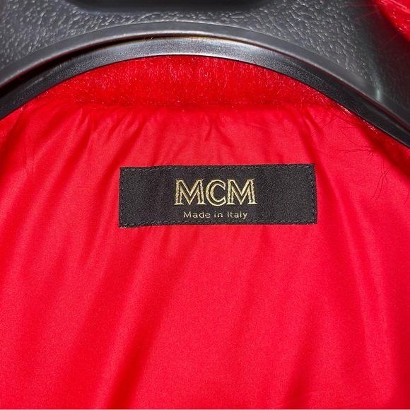 MCM puffer jacket with faux fur - Picture 7 of 9